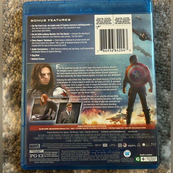 Captain America Blu-Ray Bundle - Picture 5 of 9
